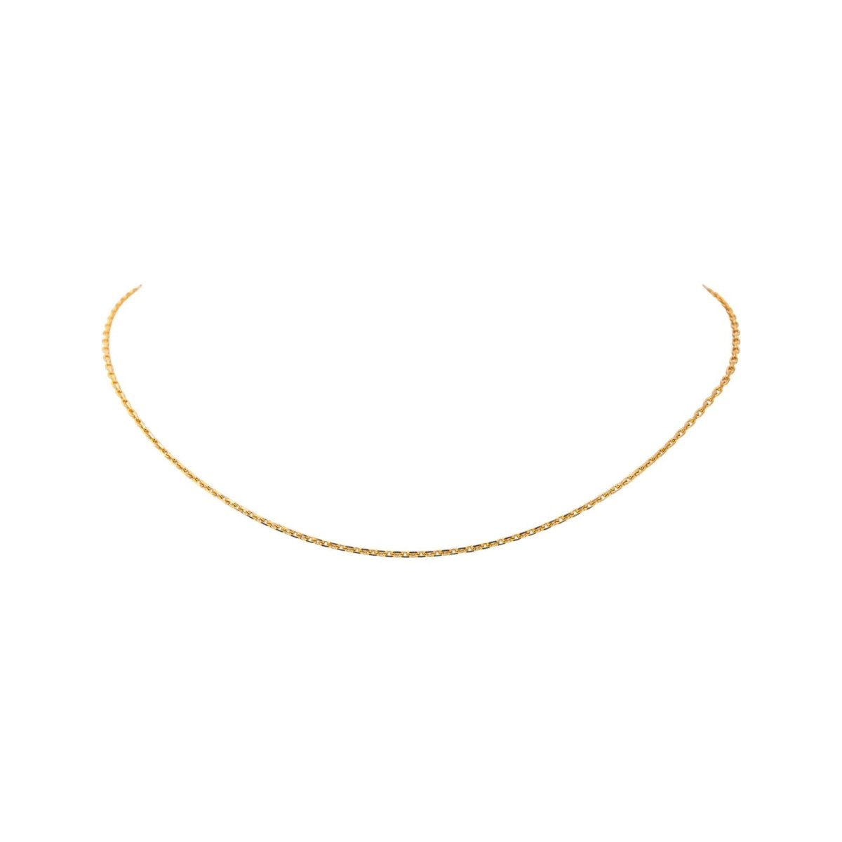 Collier Maille Forçat Or jaune - Castafiore