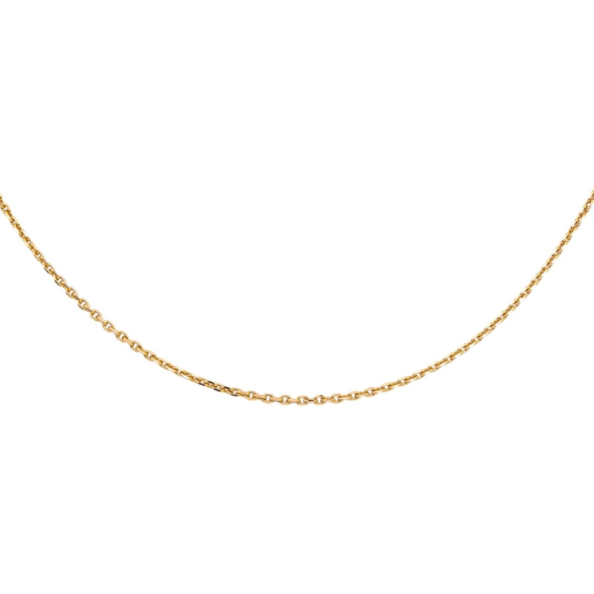 Collier Maille forçat Or jaune - Castafiore