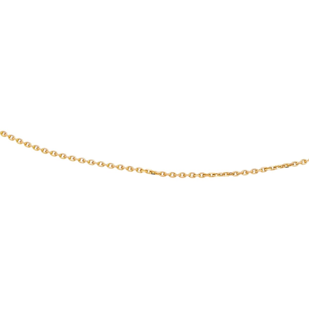 Collier Maille forçat Or jaune - Castafiore