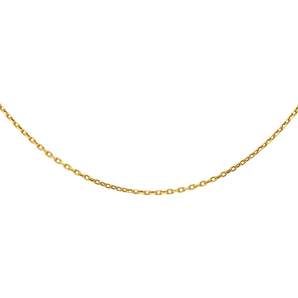 Collier Maille forçat Or jaune - Castafiore