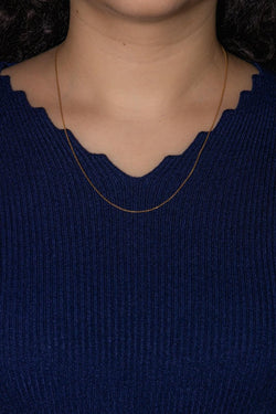 Collier Maille forçat Or jaune - Castafiore