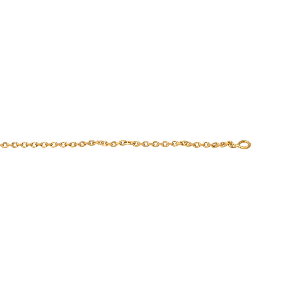 Collier Maille forçat Or jaune - Castafiore