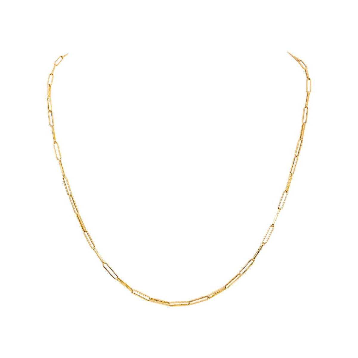 Collier Maille Forçat Or jaune - Castafiore