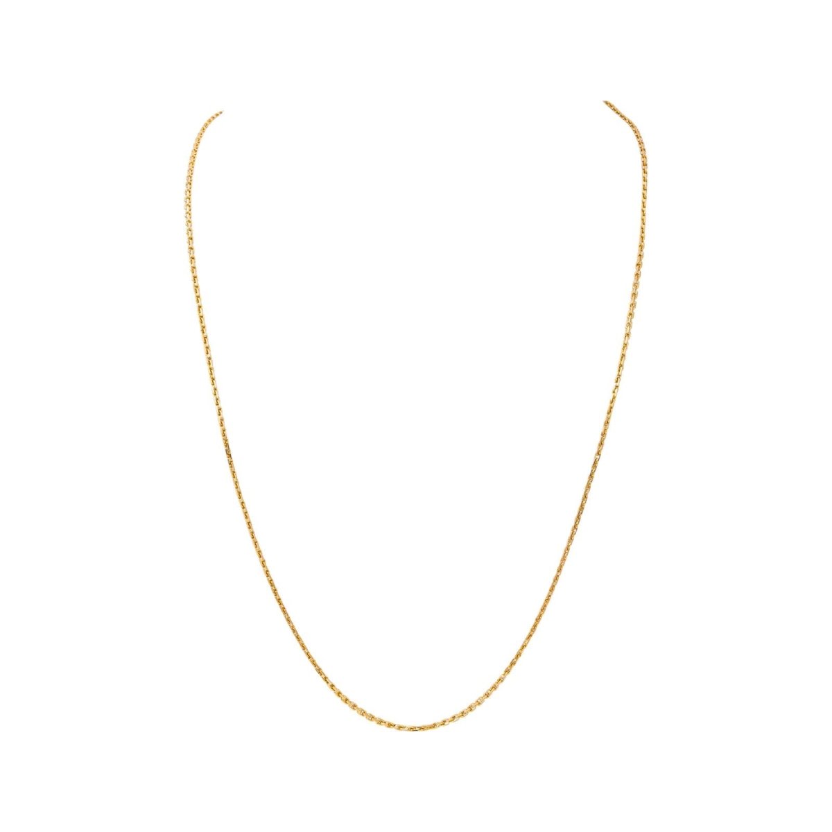 Collier Maille Forçat Or rose - Castafiore
