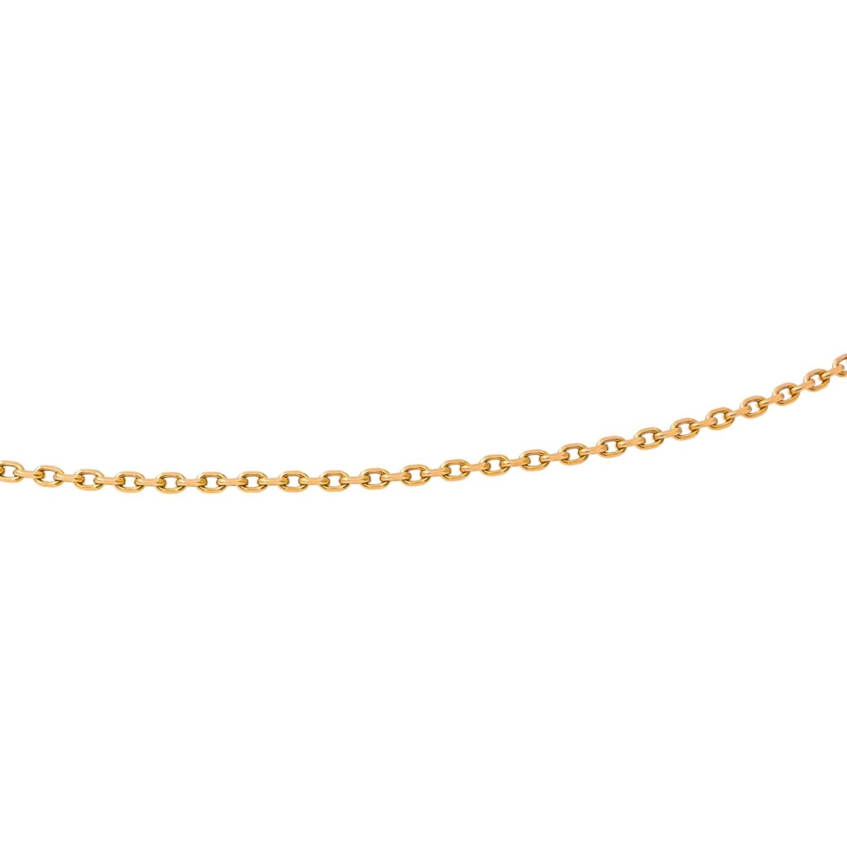 Collier Maille forçat Or rose - Castafiore