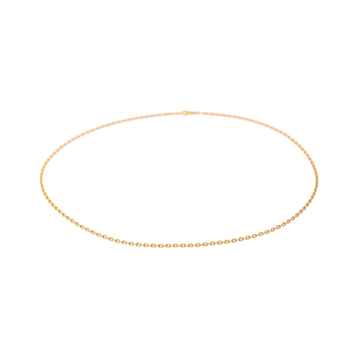 Collier Maille forçat Or rose - Castafiore