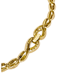 Collier Maille FRED en or jaune et diamants - Castafiore