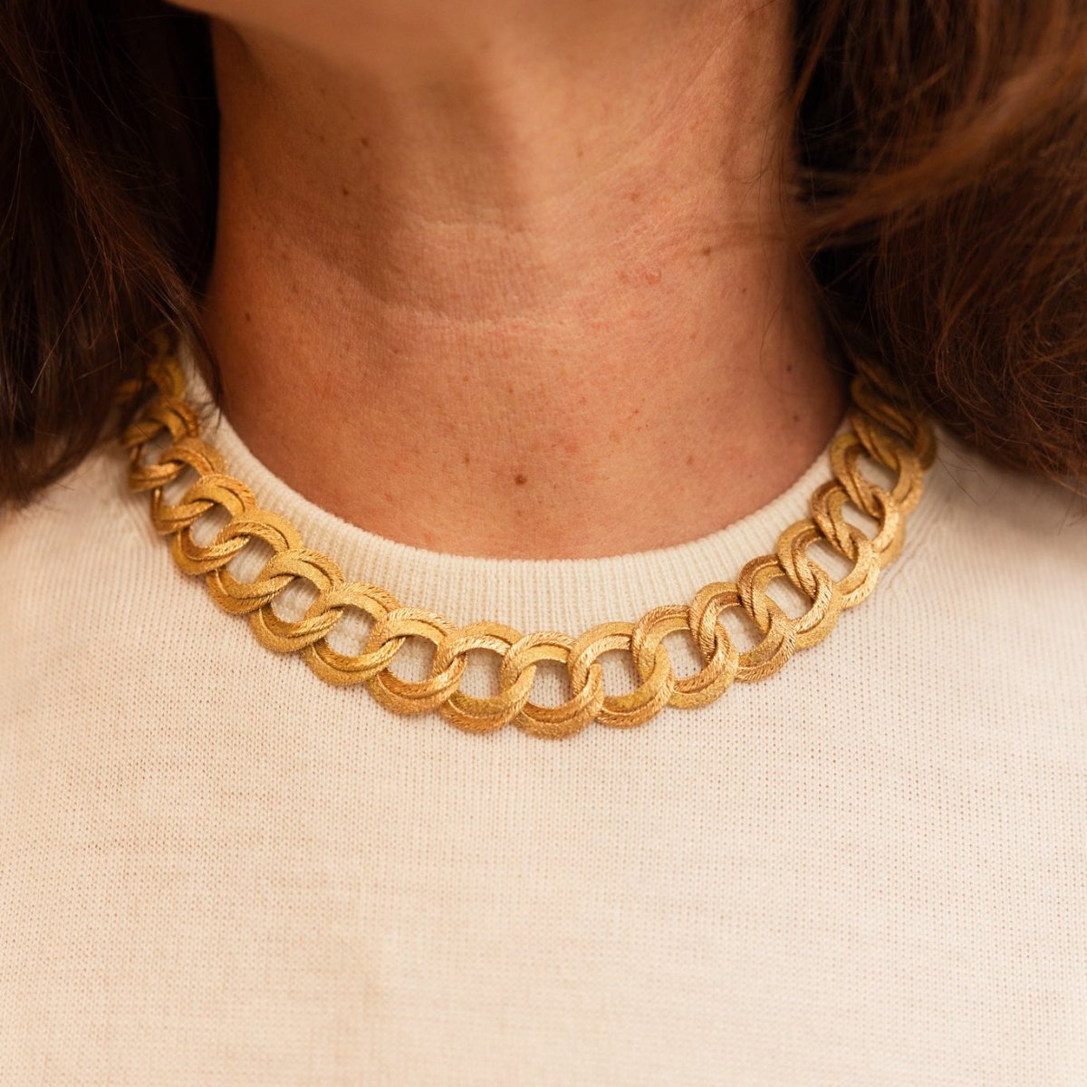 Collier Maille GEORGES LENFANT en or jaune - Castafiore