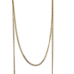 Collier maille gourmette en or jaune - Castafiore