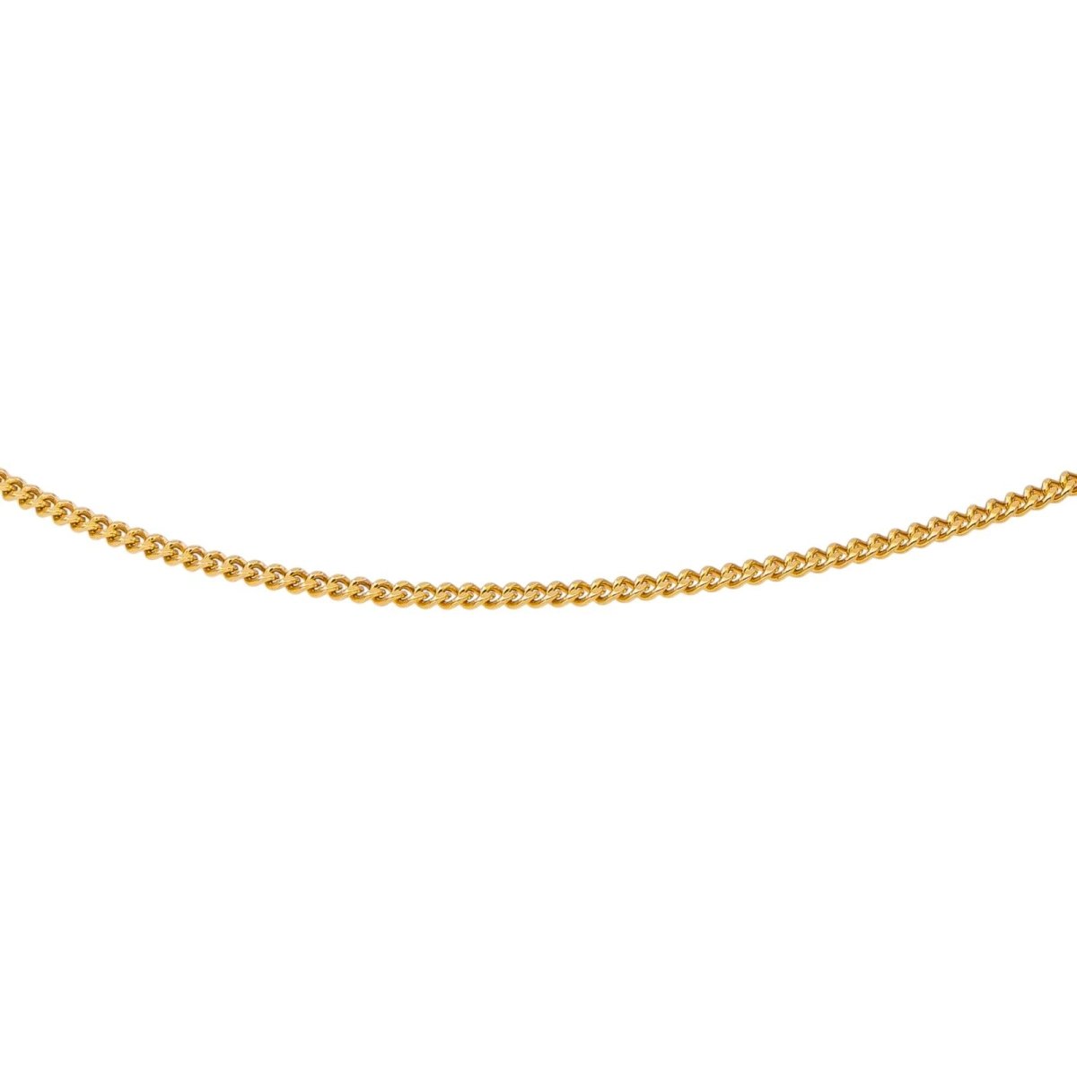 Collier Maille gourmette Or jaune - Castafiore
