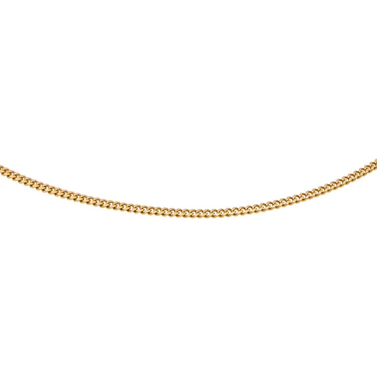 Collier Maille gourmette Or jaune - Castafiore