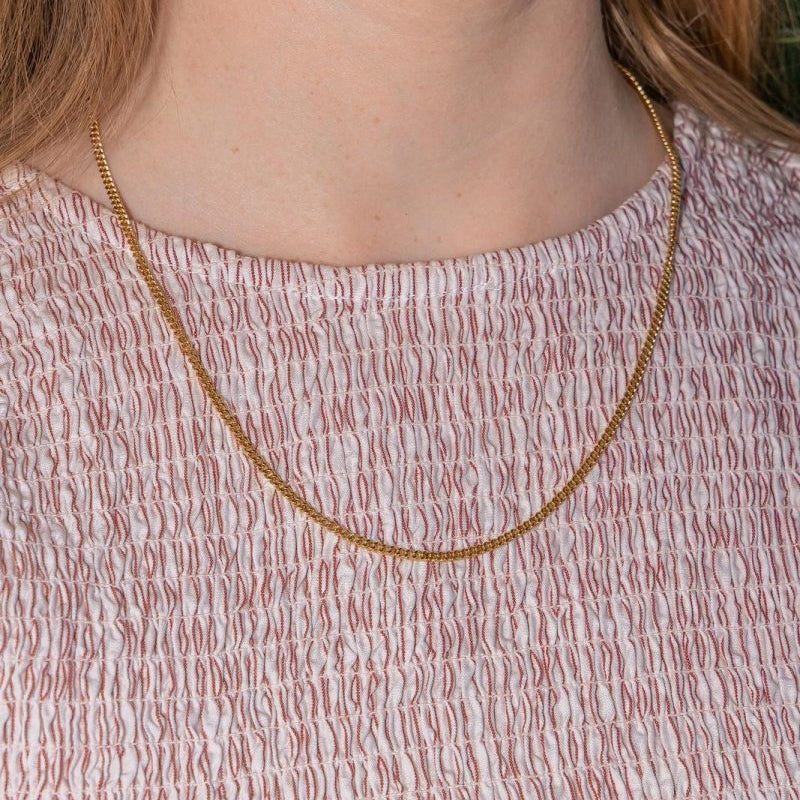 Collier Maille gourmette Or jaune - Castafiore