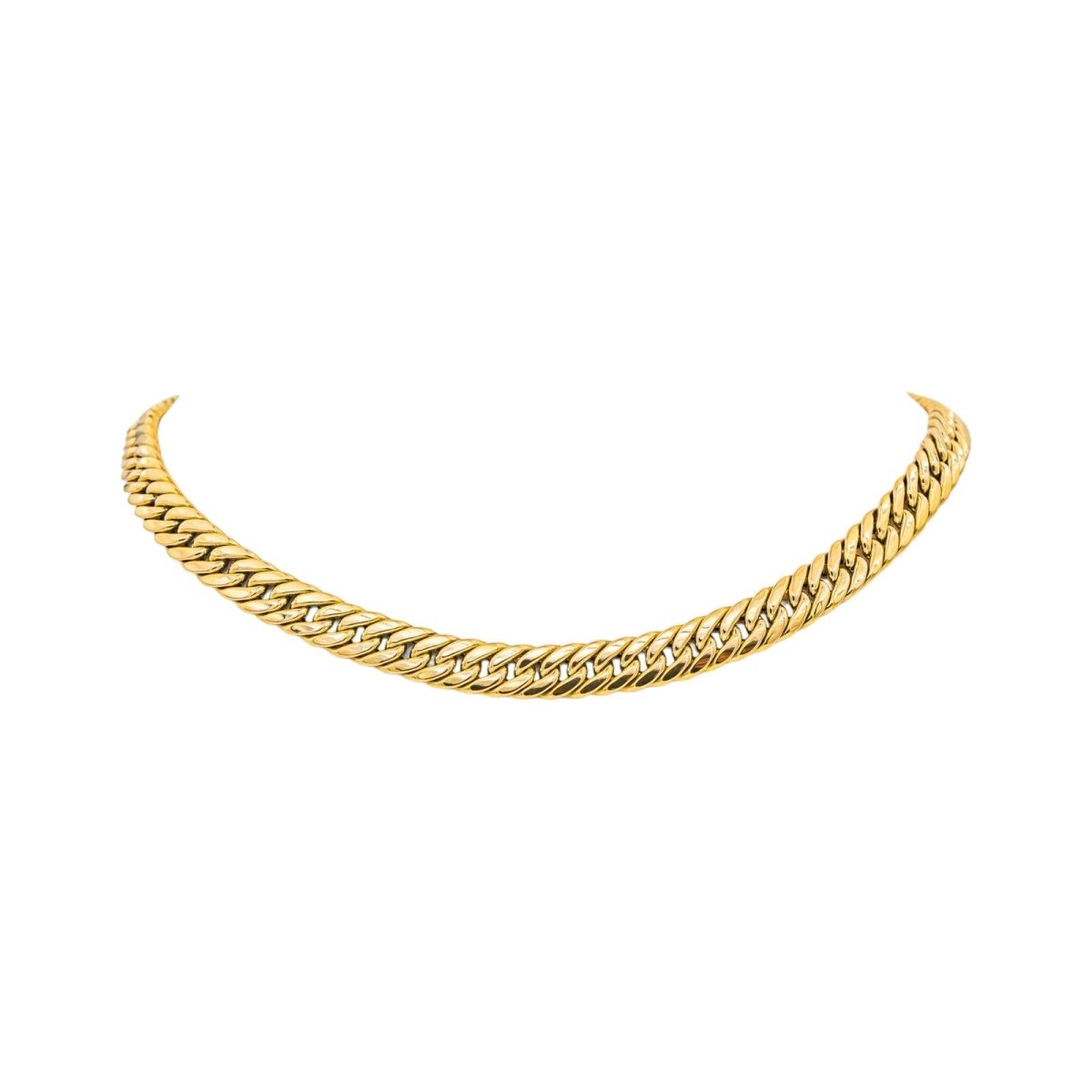 Collier Maille gourmette Or jaune - Castafiore