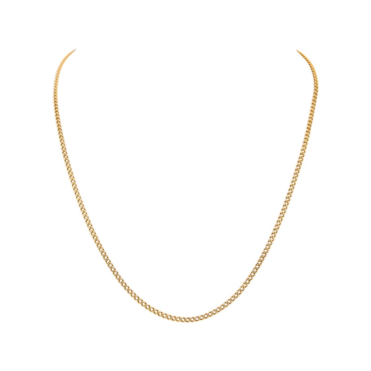 Collier Maille gourmette Or jaune - Castafiore