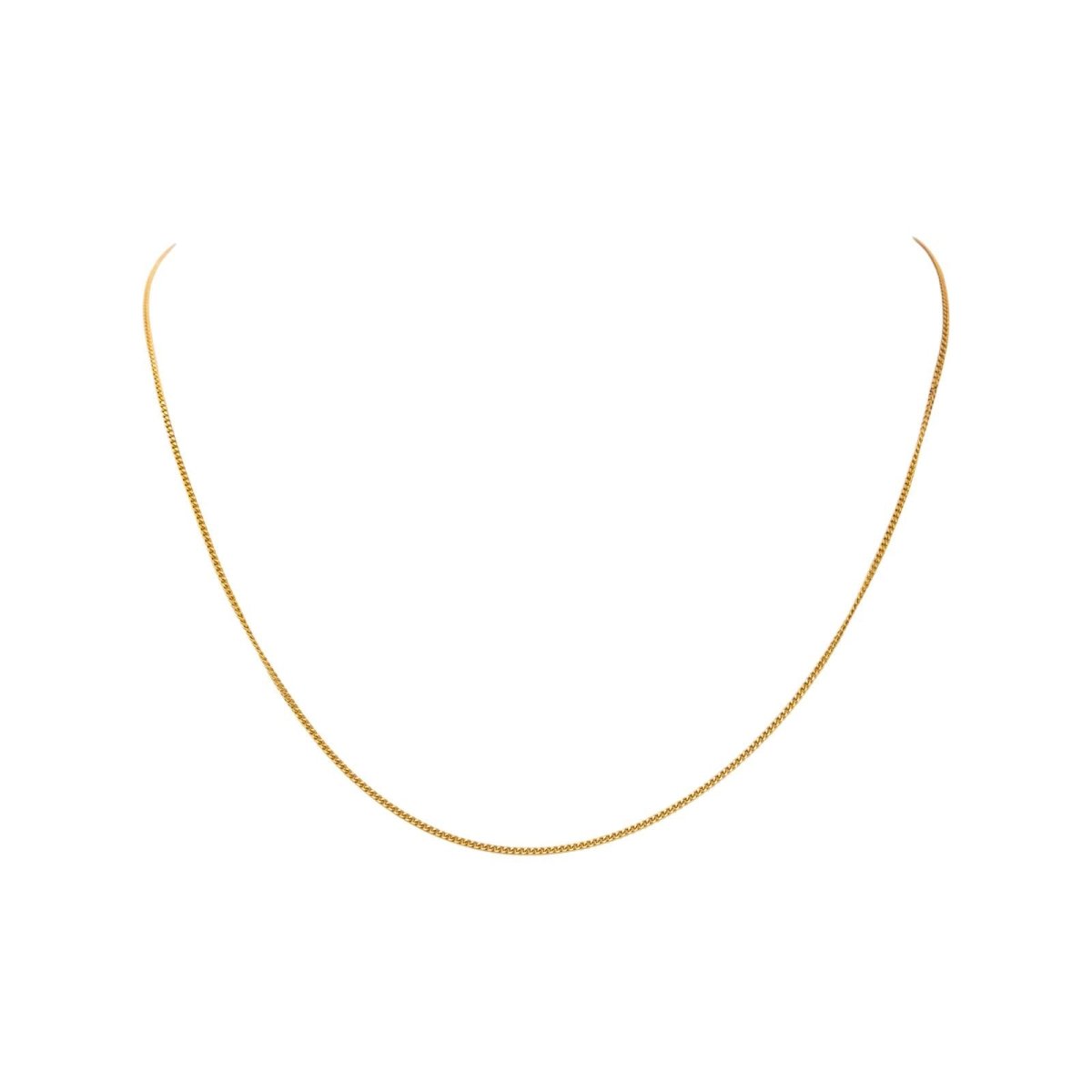 Collier Maille gourmette Or jaune - Castafiore