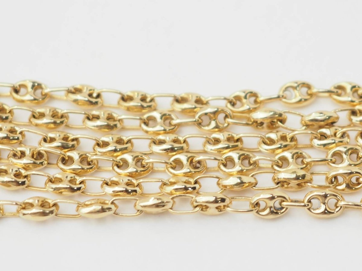 Collier maille grain de café - Castafiore