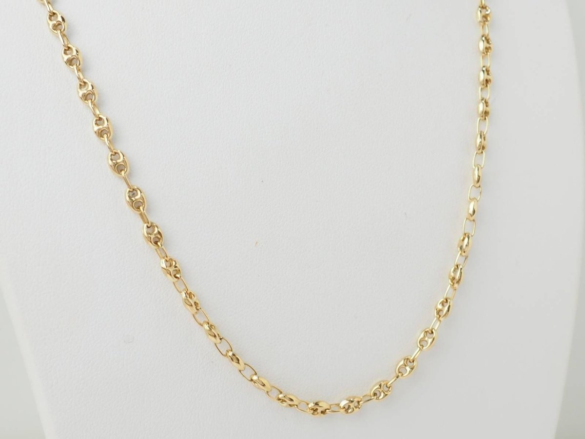 Collier maille grain de café - Castafiore