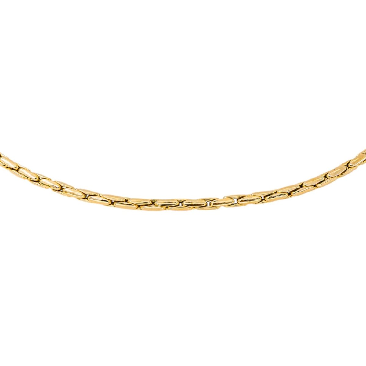 Collier maille Grain de riz Or jaune - Castafiore