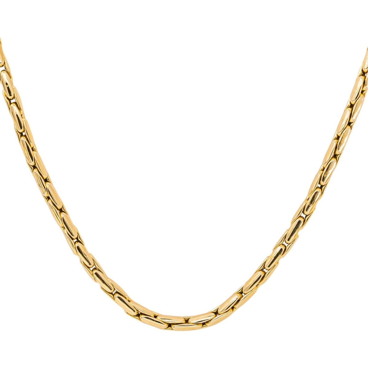 Collier maille Grain de riz Or jaune - Castafiore
