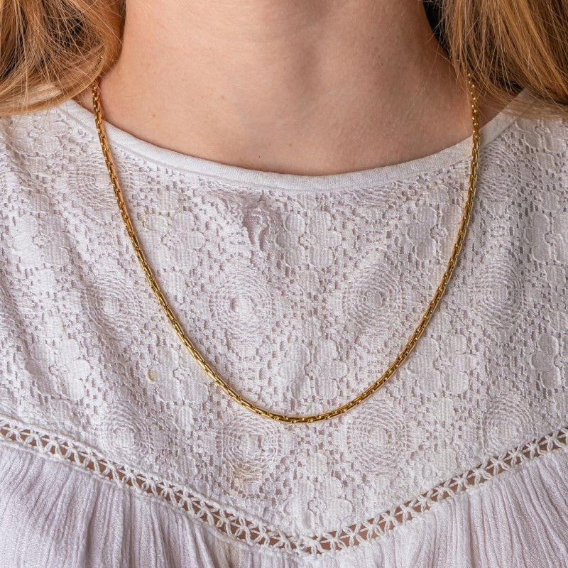 Collier Maille Grain de riz Or jaune - Castafiore