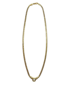 Collier maille haricot en or jaune - Castafiore