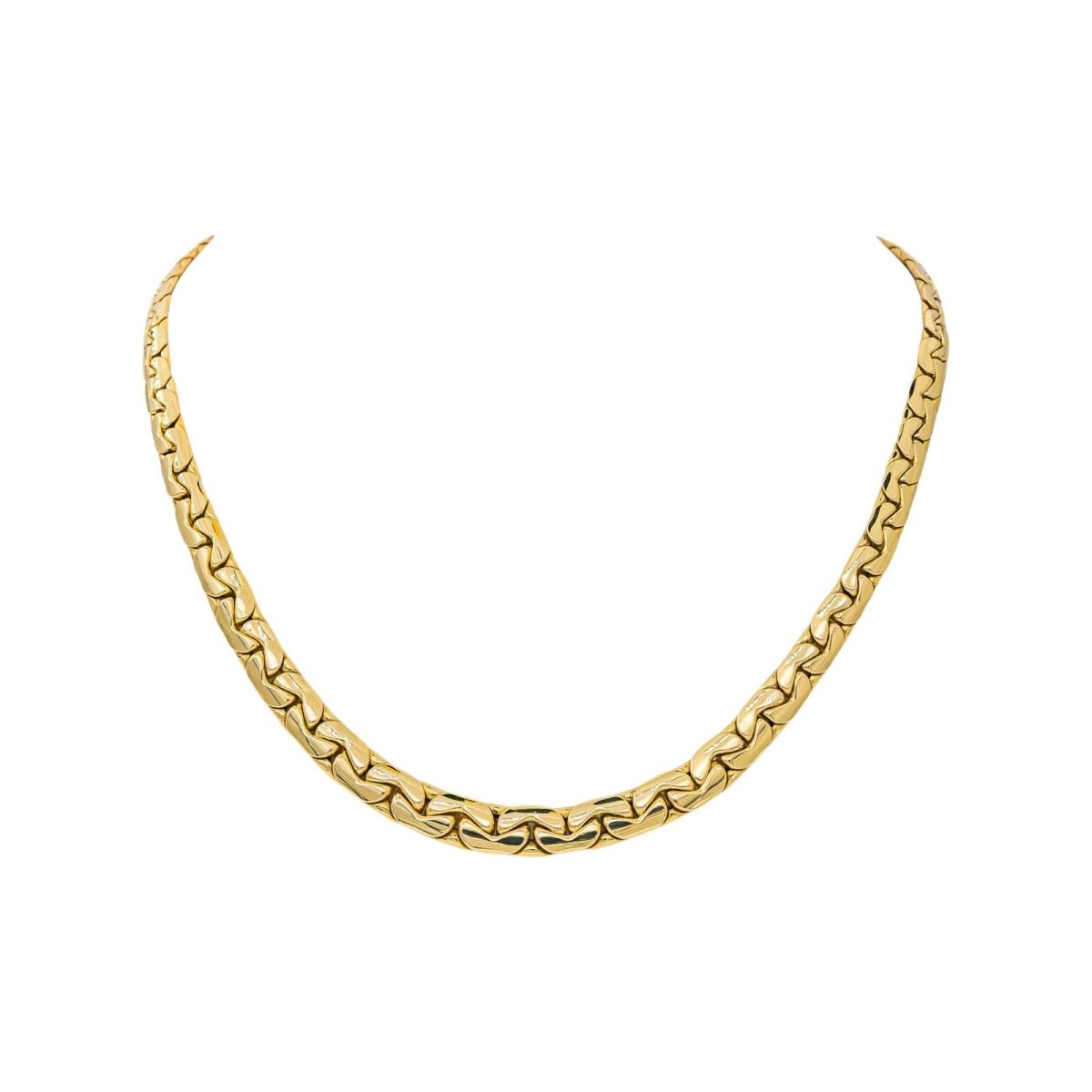 Collier Maille haricot Or jaune - Castafiore