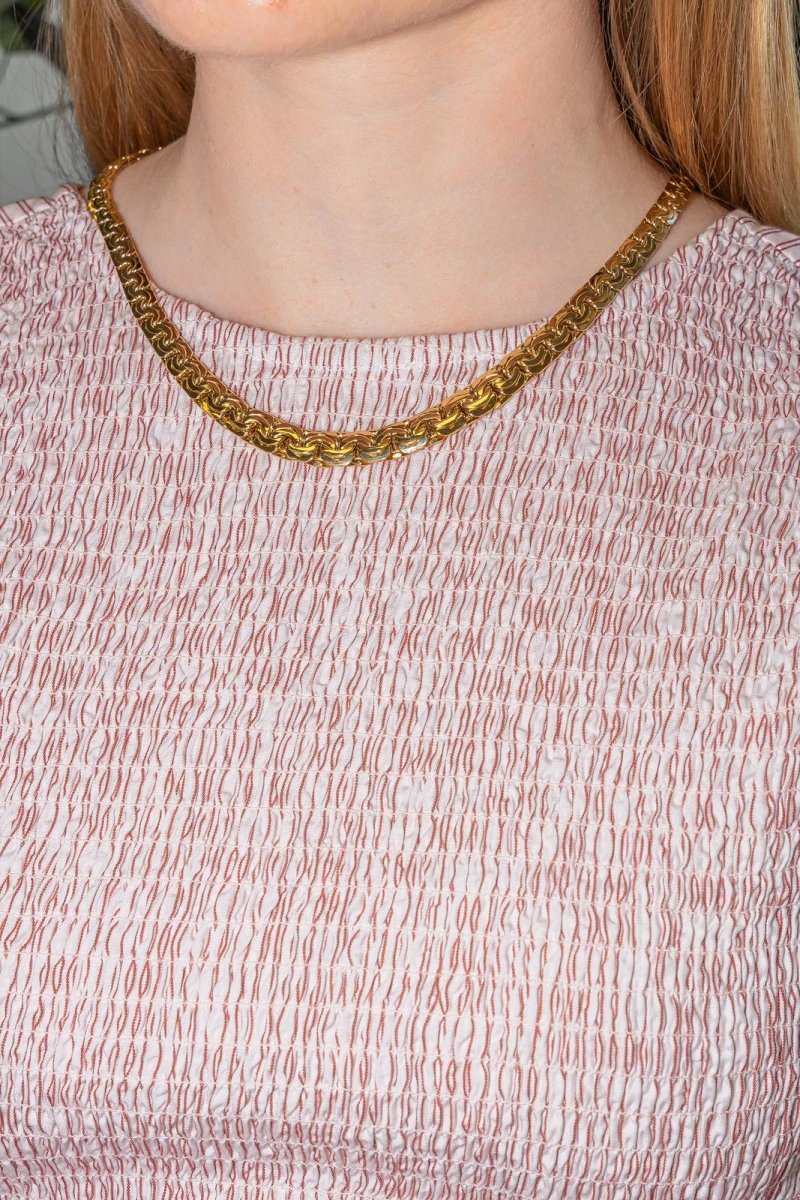 Collier Maille haricot Or jaune - Castafiore