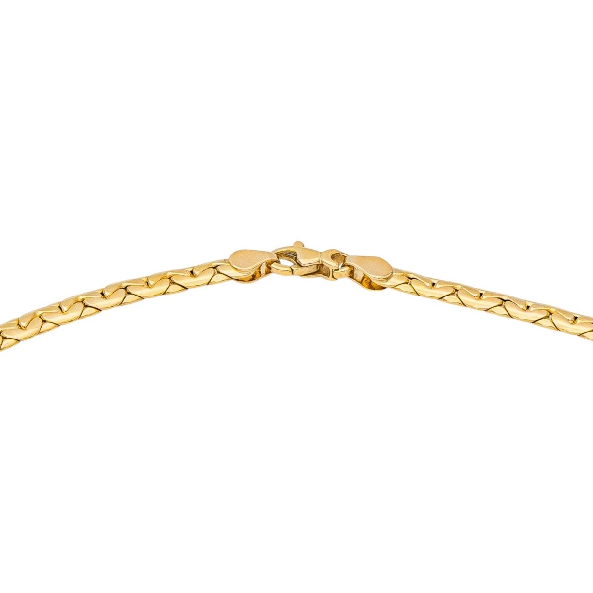 Collier Maille haricot Or jaune - Castafiore