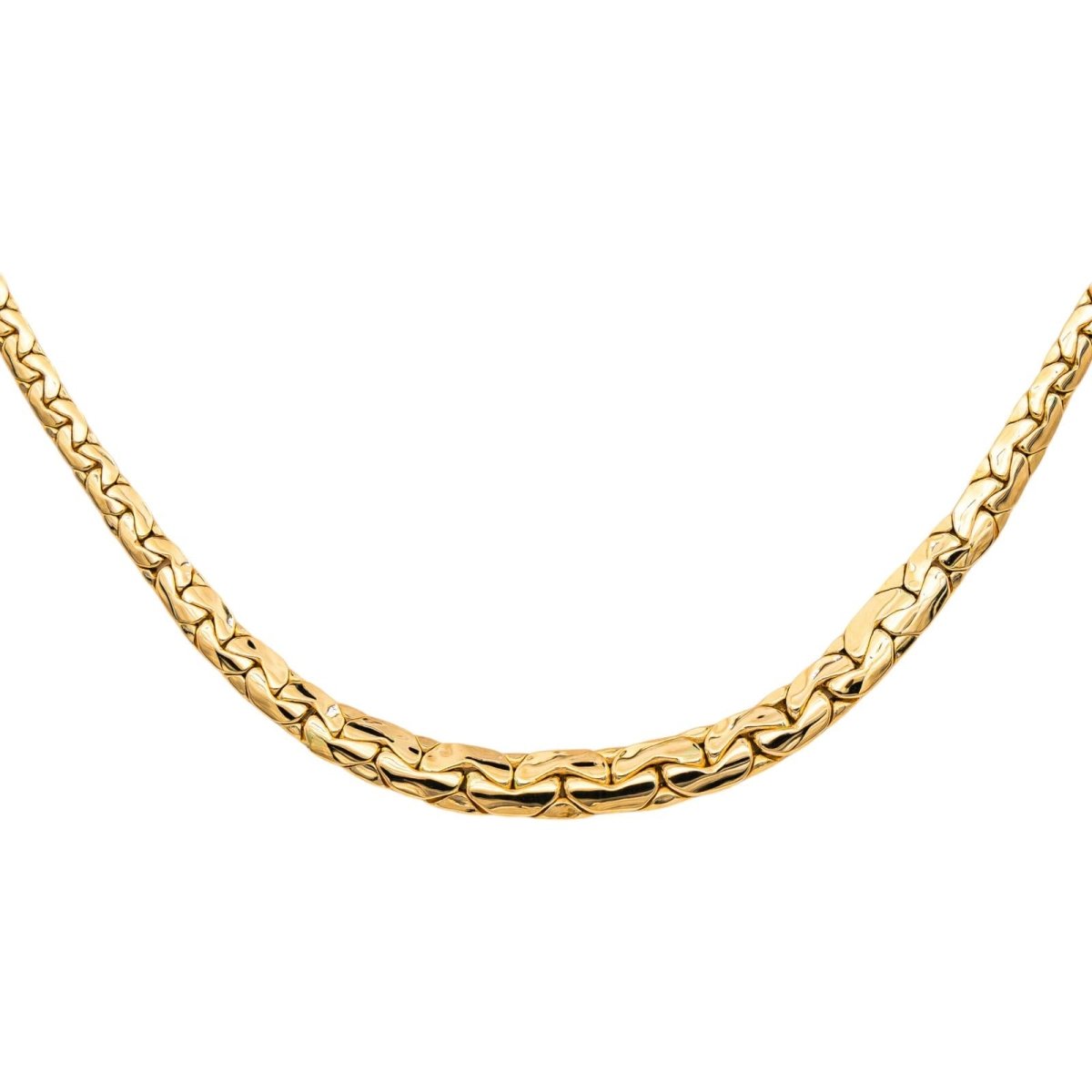 Collier Maille haricot Or jaune - Castafiore