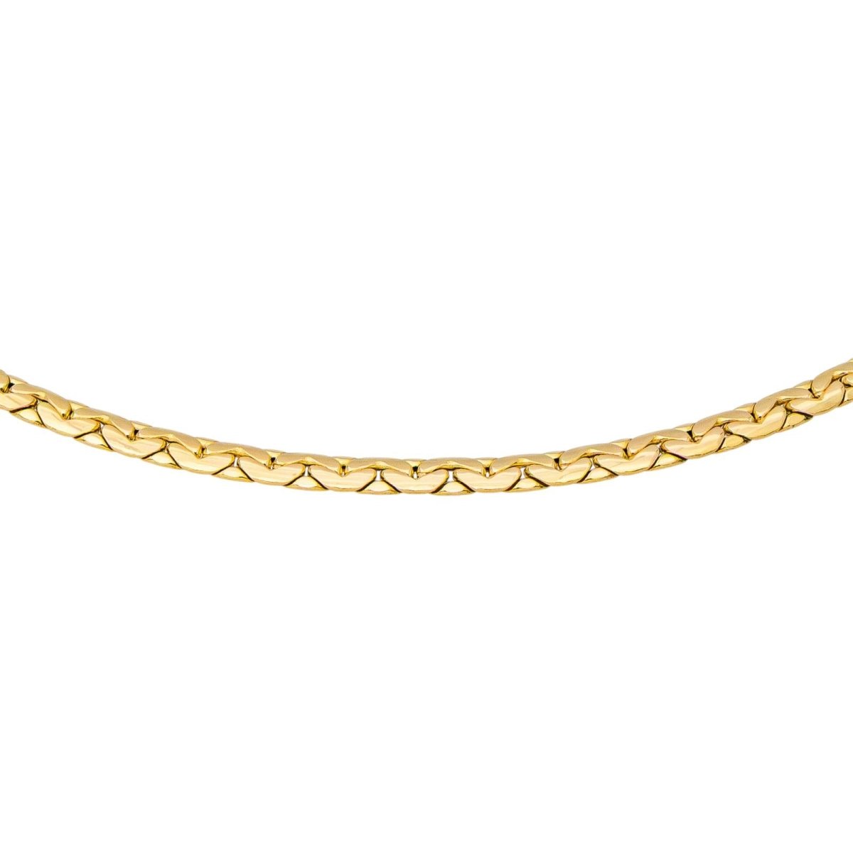 Collier Maille haricot Or jaune - Castafiore