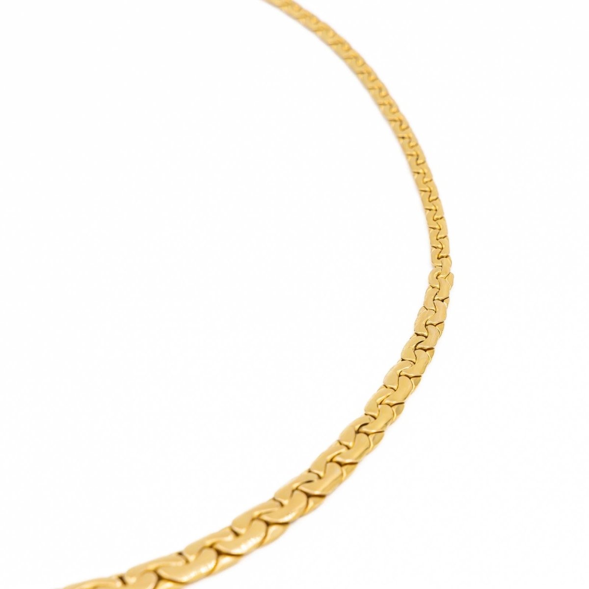 Collier Maille haricot Or jaune - Castafiore