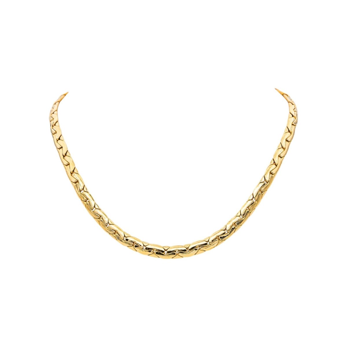 Collier Maille haricot Or jaune - Castafiore