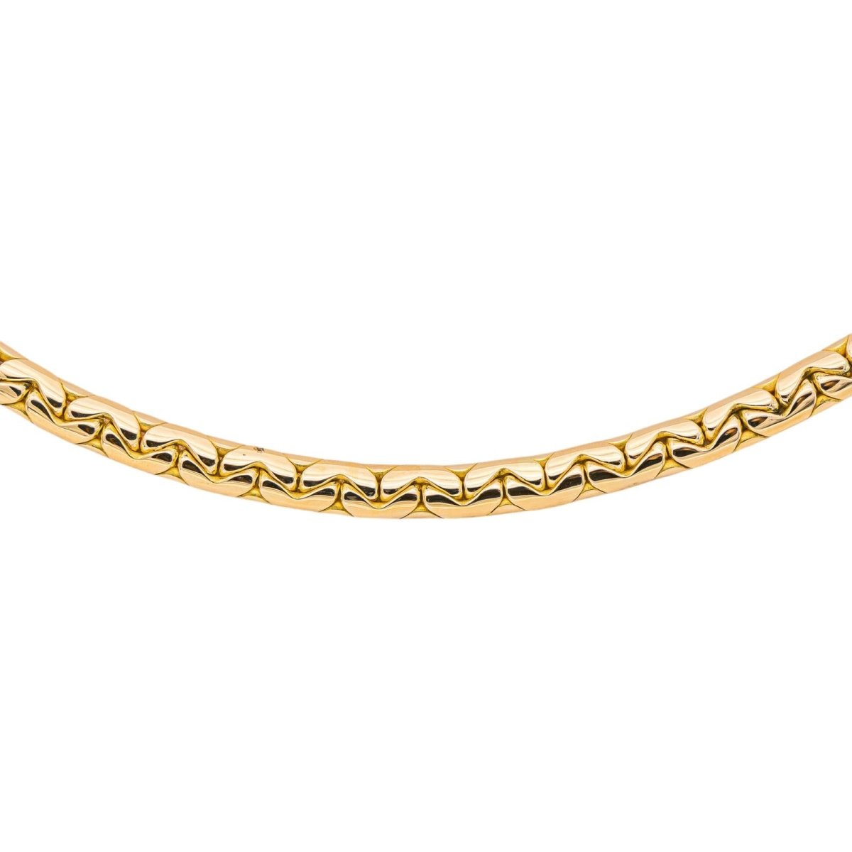 Collier Maille haricot Or jaune - Castafiore