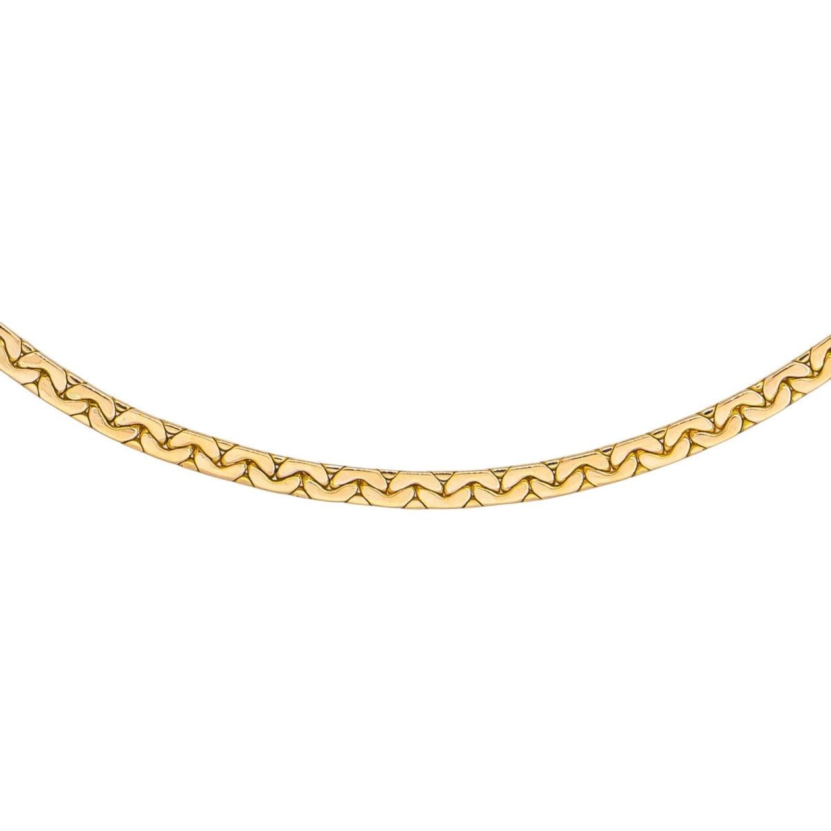 Collier Maille haricot Or jaune - Castafiore