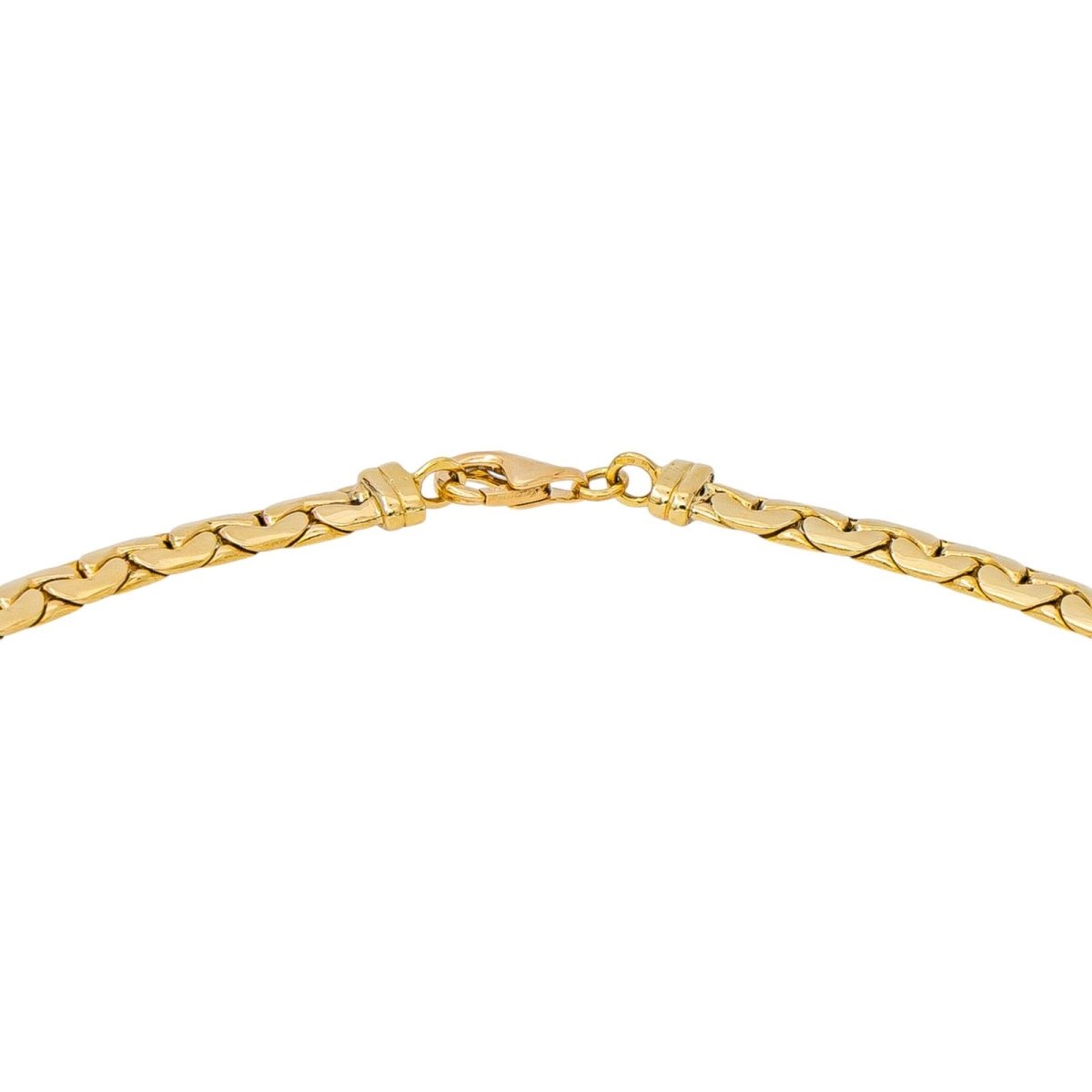 Collier Maille haricot Or jaune - Castafiore