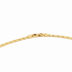 Collier Maille haricot Or jaune - Castafiore