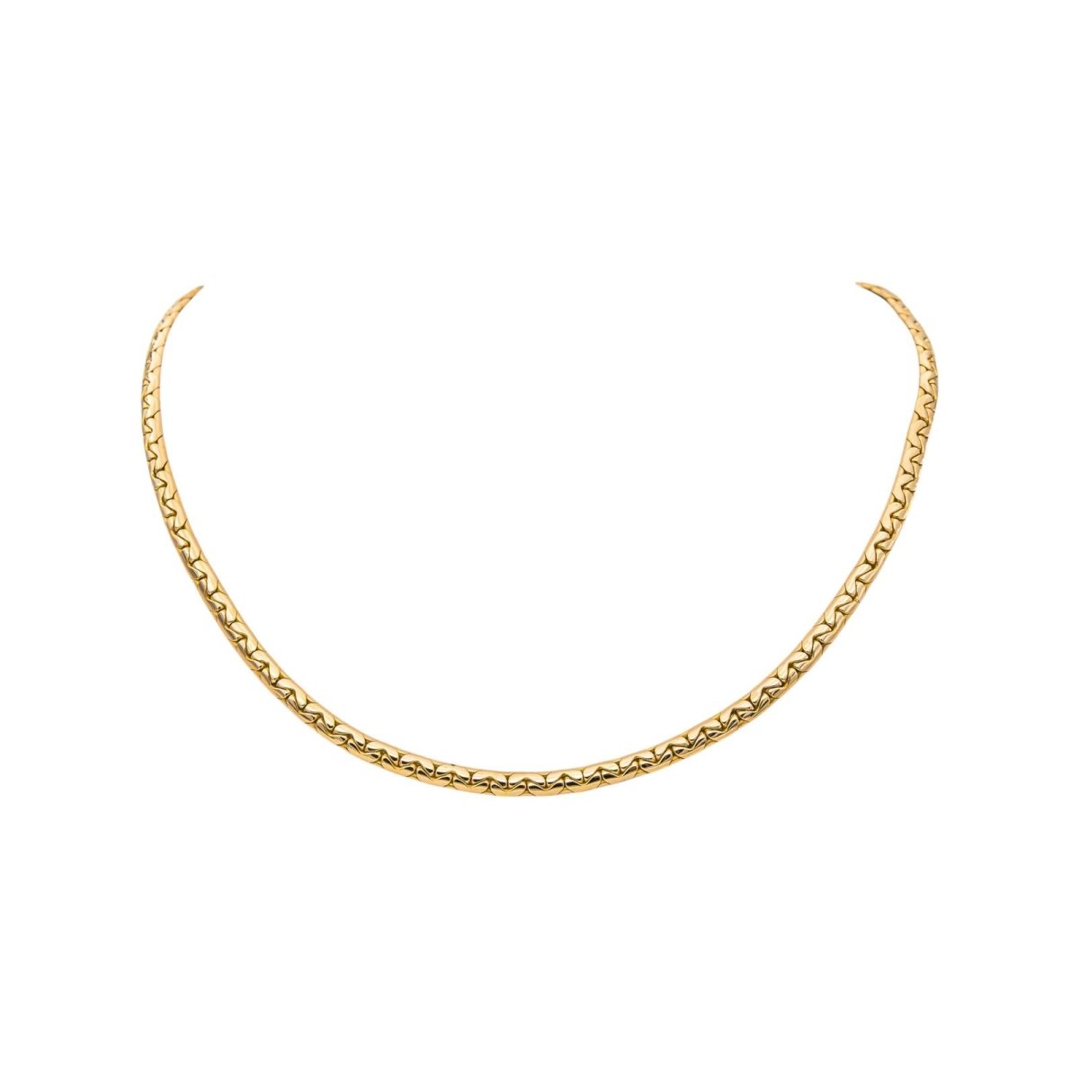 Collier Maille haricot Or jaune - Castafiore