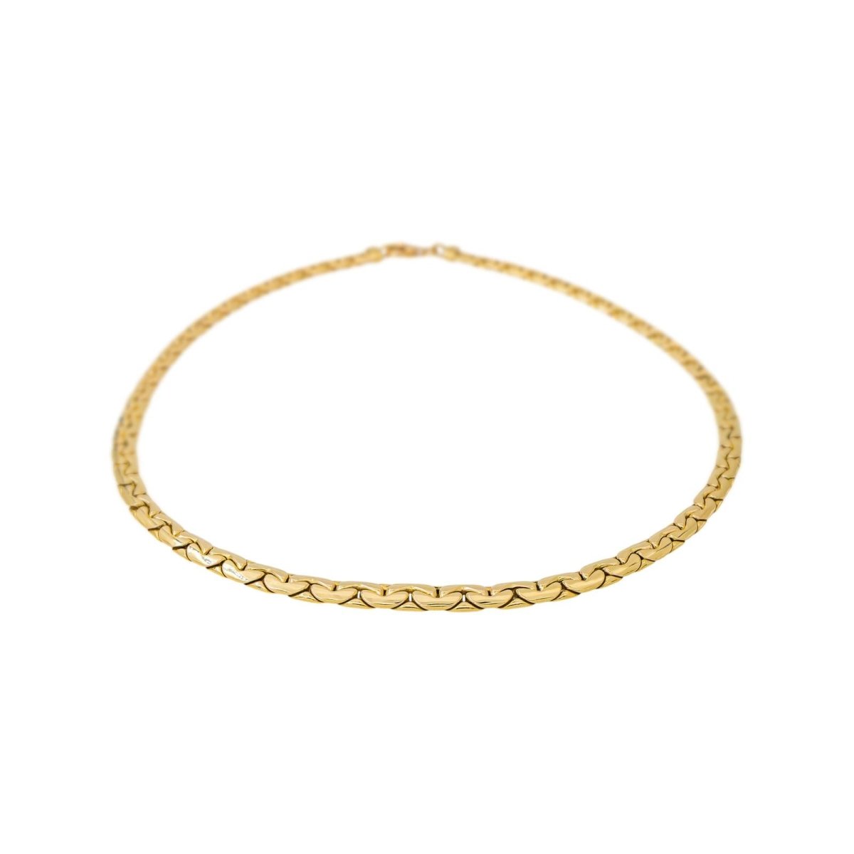 Collier Maille haricot Or jaune - Castafiore