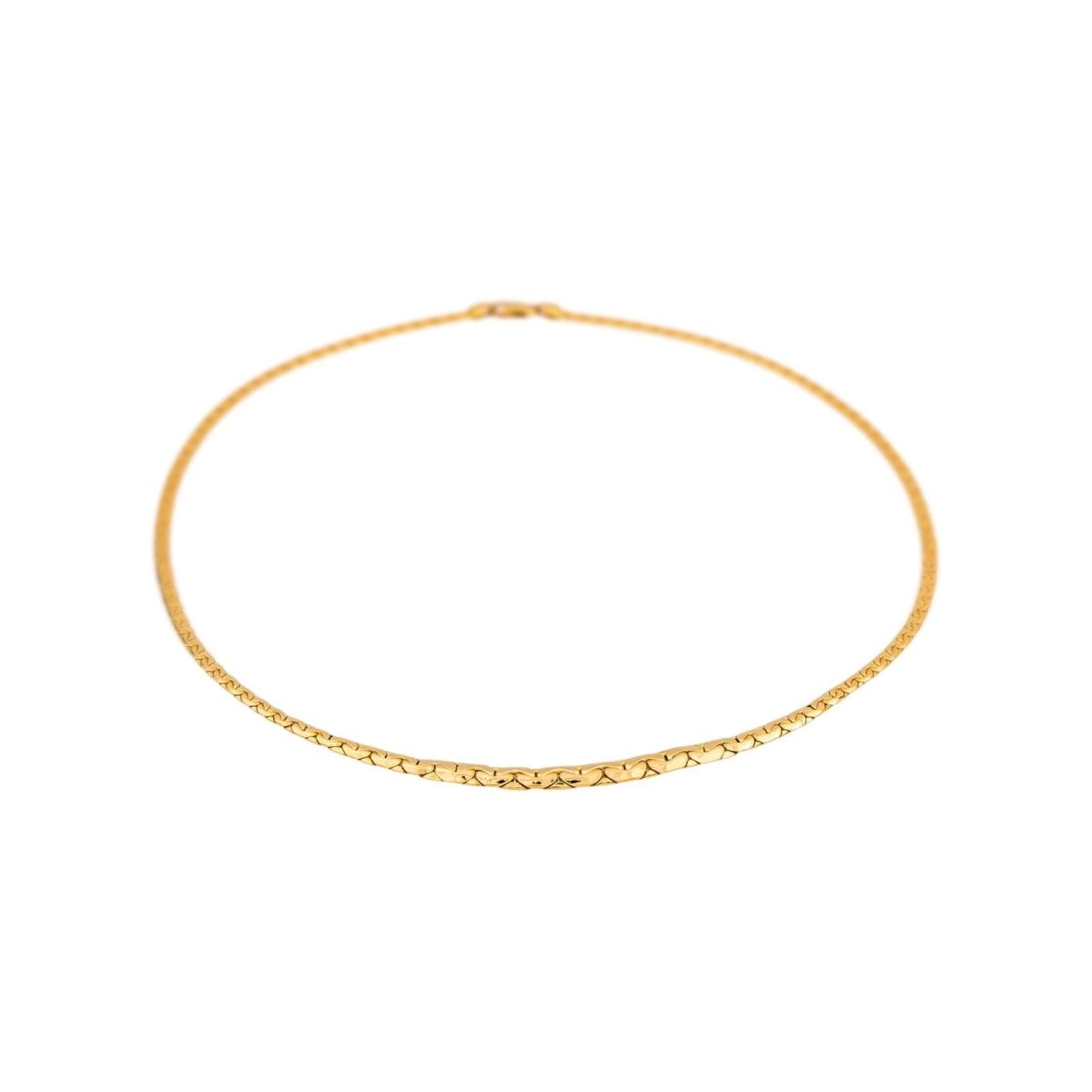 Collier Maille haricot Or jaune - Castafiore