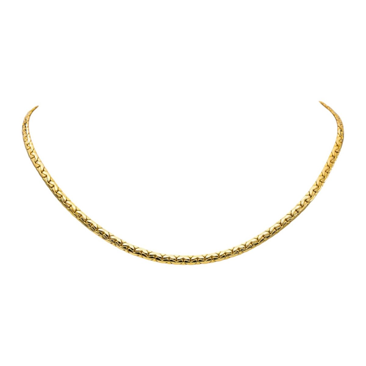 Collier Maille haricot Or jaune - Castafiore