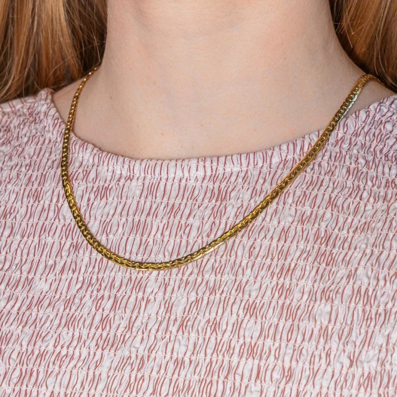 Collier Maille haricot Or jaune - Castafiore