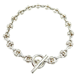 Collier Maille HERMÈS "Cybelle" en argent - Castafiore