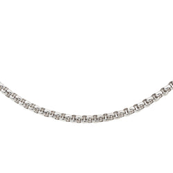 Collier Maille jaseron CHOPARD en or blanc - Castafiore