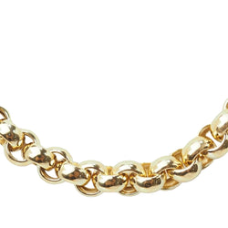 Collier maille jaseron en or jaune - Castafiore