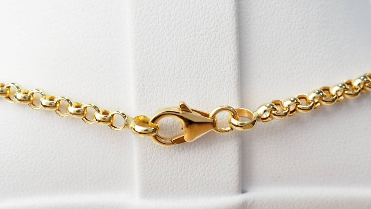 Collier maille jaseron en or jaune - Castafiore