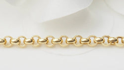 Collier maille jaseron en or jaune - Castafiore