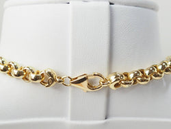 Collier maille jaseron en or jaune - Castafiore