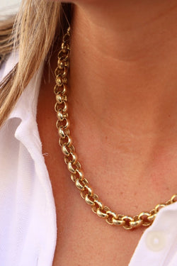 Collier Maille jaseron Or jaune - Castafiore