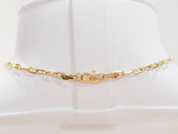 Collier maille marine en or jaune - Castafiore