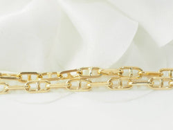 Collier maille marine en or jaune - Castafiore